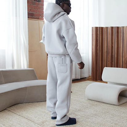 Ensemble hoodie oversize homme