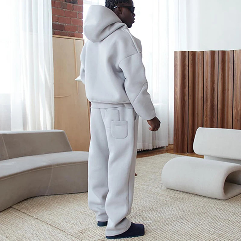 Ensemble hoodie oversize homme