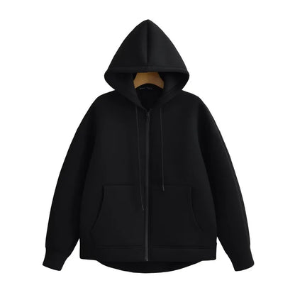 Sweat à capuche femme avec zip