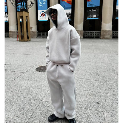 Ensemble hoodie oversize homme