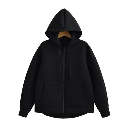 Sweat à capuche femme avec zip