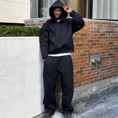 Ensemble hoodie oversize homme