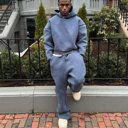 Ensemble hoodie oversize homme