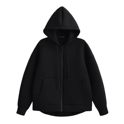 Sweat à capuche femme avec zip