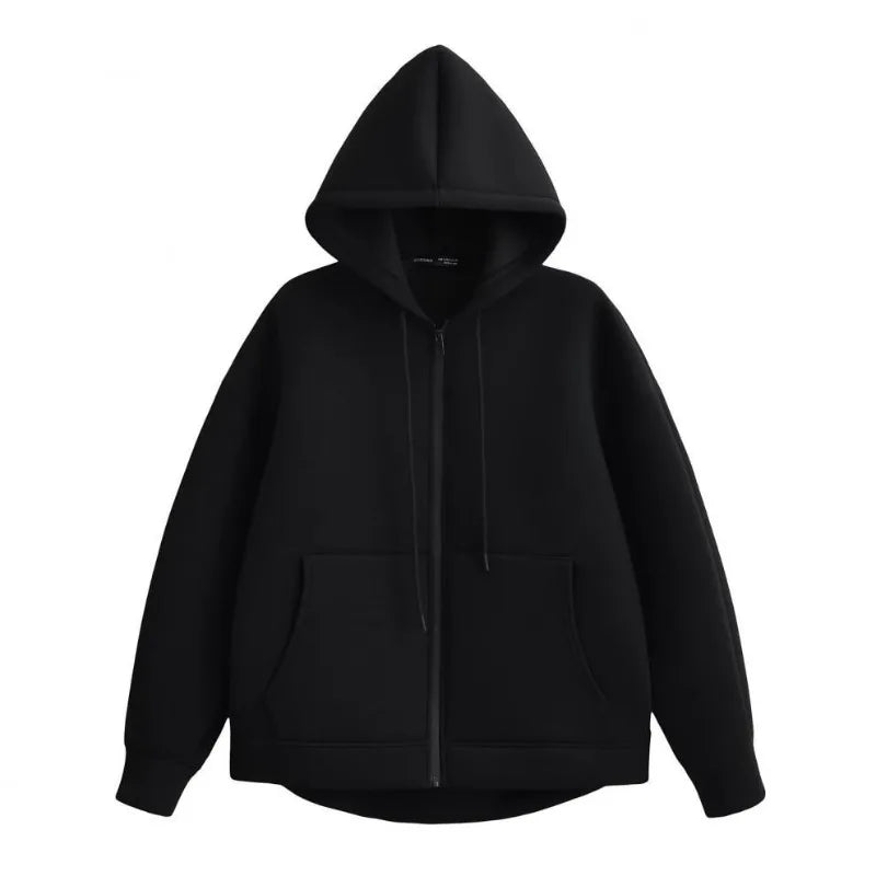 Sweat à capuche femme avec zip