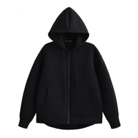 Sweat à capuche femme avec zip