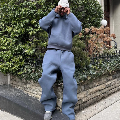 Ensemble hoodie oversize homme