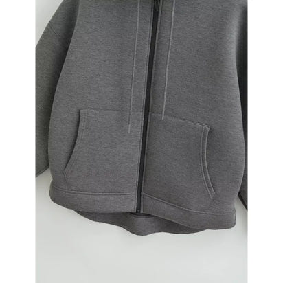 Sweat à capuche femme avec zip